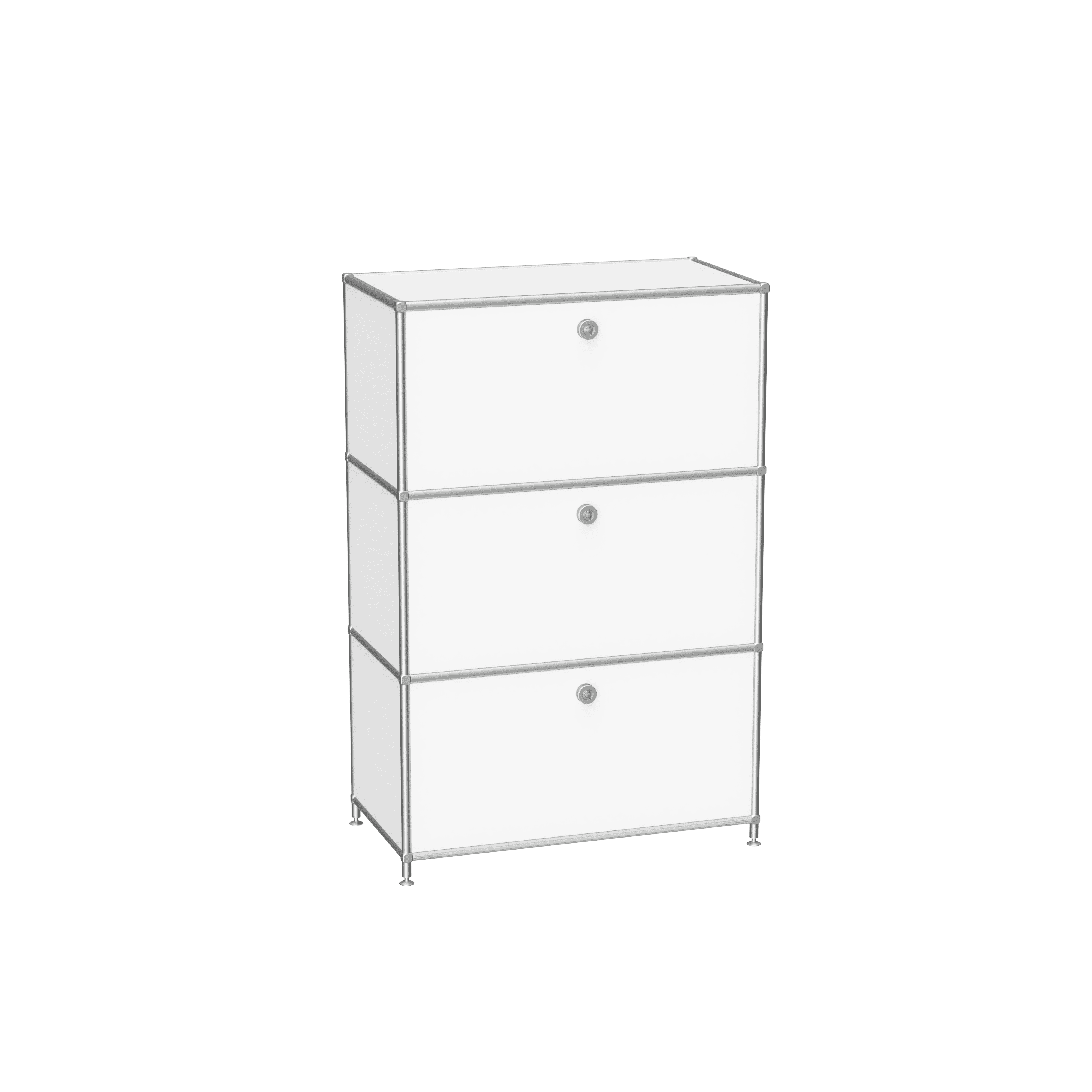 Lockable filing cabinet - Incl. inserts for hanging files