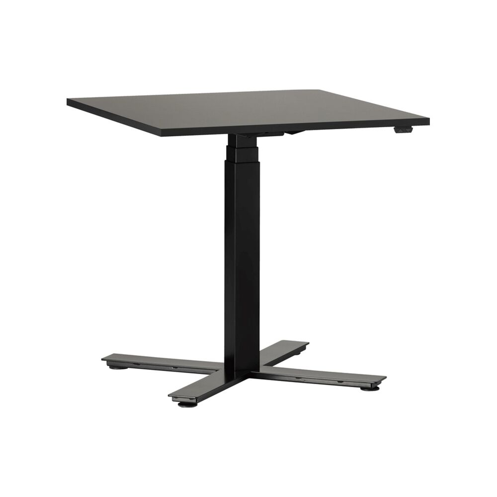 Höhenverstellbarer Besprechungstisch quadratisch