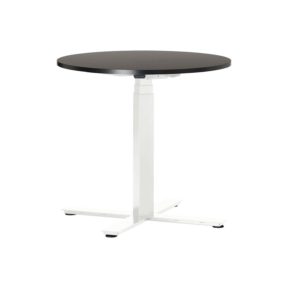 Höhenverstellbarer Besprechungstisch rund