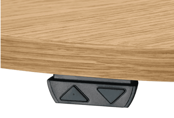 Höhenverstellbarer Besprechungstisch rund