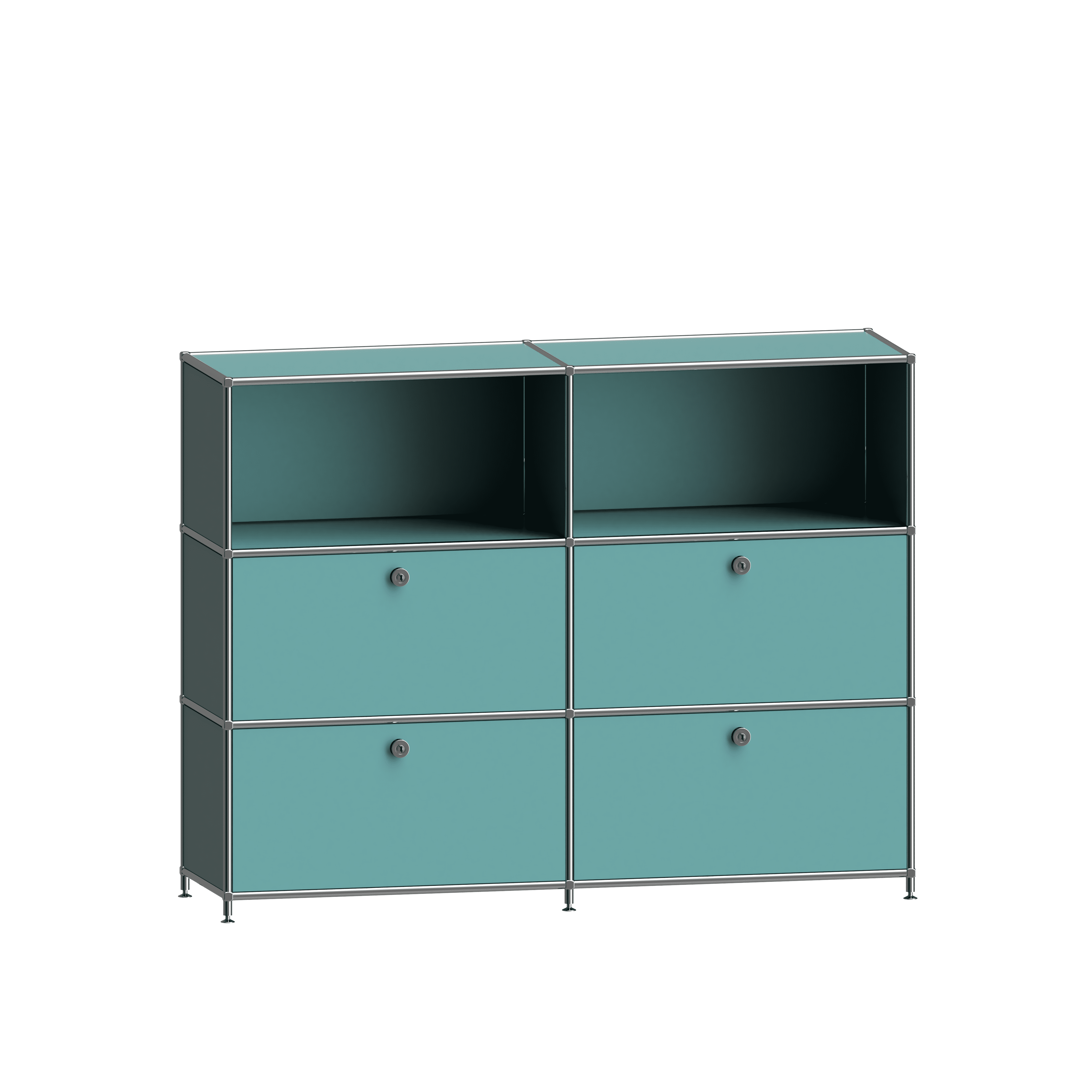 Aktenschrank für Hängeregistratur und Ordner